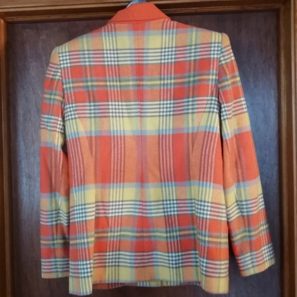 Vintage Criscione Plaid Blazer - Picture 4 of 8